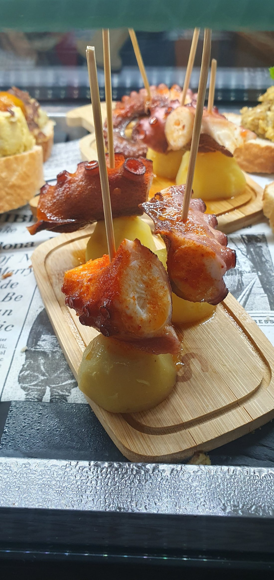 Pintxos de Pulpo